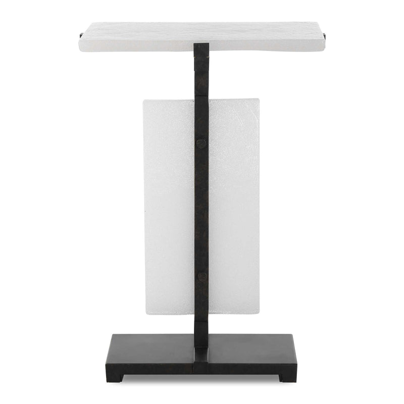 Uttermost 25778 Elements Bubble Glass Accent Table