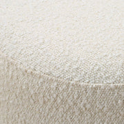 Uttermost 23855 Swirls Poplar Ivory Ottoman