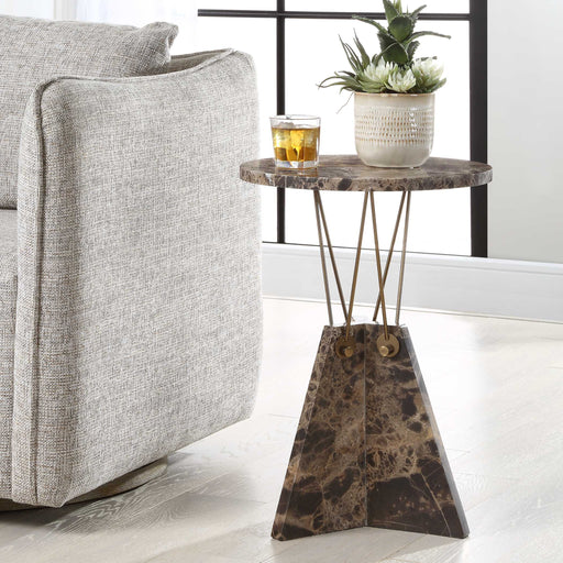Uttermost 50002 Levitate Marble Accent Table