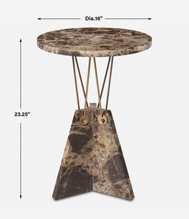 Uttermost 50002 Levitate Marble Accent Table