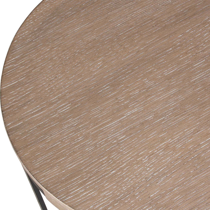 Uttermost 50003 Palisade Natural Round Side Table