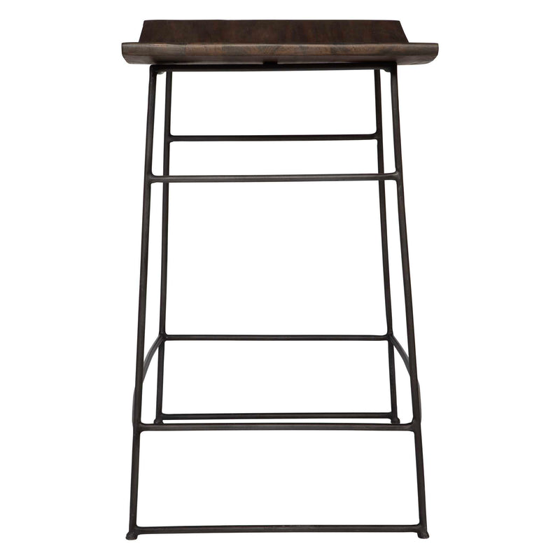Uttermost 25299 Thura Walnut Counter Stool
