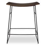 Uttermost 25299 Thura Walnut Counter Stool