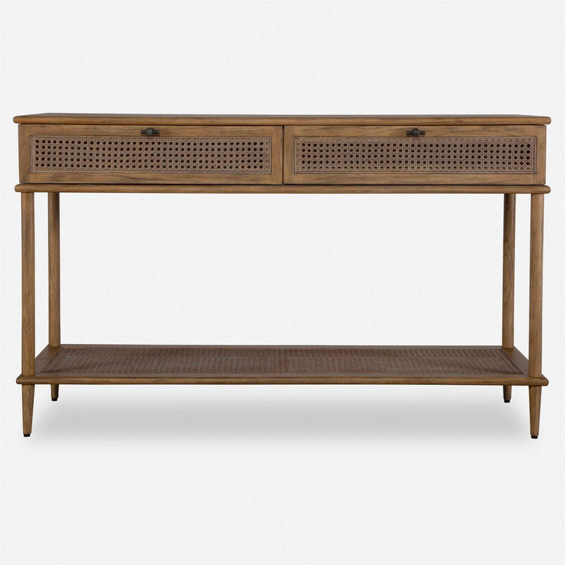 Uttermost 24425 Coast Rattan Console Table