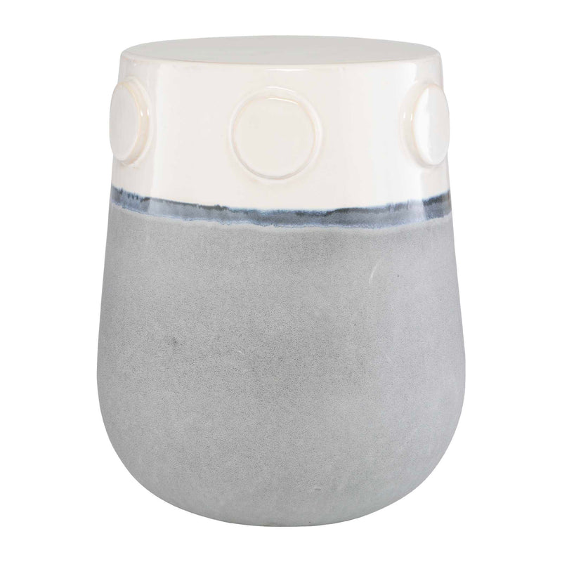 Uttermost 50004 Mulvane Ceramic Garden Stool
