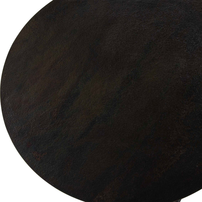 Uttermost 50005 Aperture Brass Accent Table