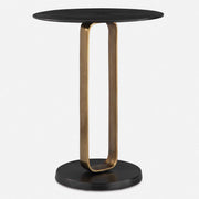 Uttermost 50005 Aperture Brass Accent Table