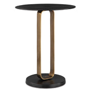 Uttermost 50005 Aperture Brass Accent Table