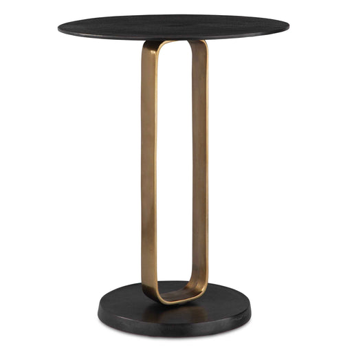 Uttermost 50005 Aperture Brass Accent Table