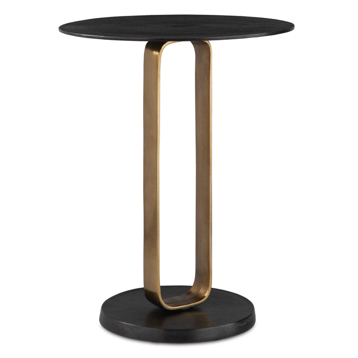 Uttermost 50005 Aperture Brass Accent Table