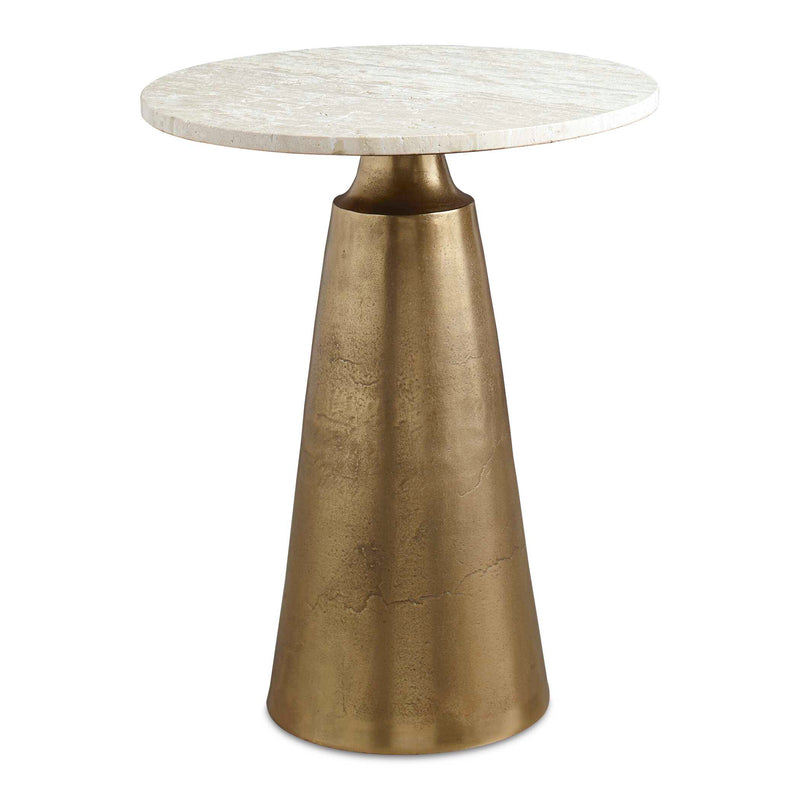 Uttermost 50026 Midsummer Antique Brass Accent Table