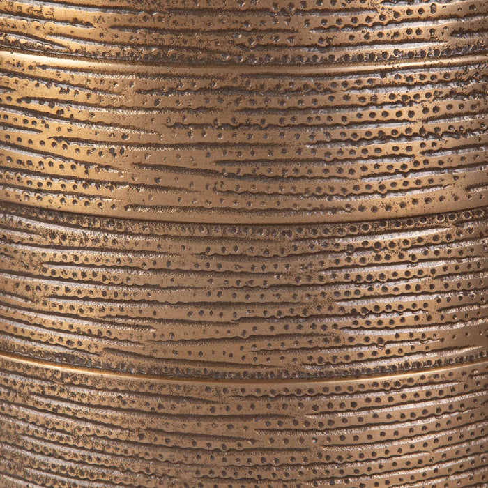 Uttermost 50015 Odin Antique Brass Accent Table