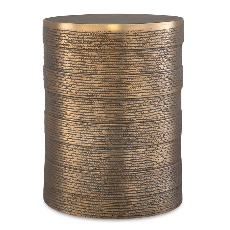 Uttermost 50015 Odin Antique Brass Accent Table
