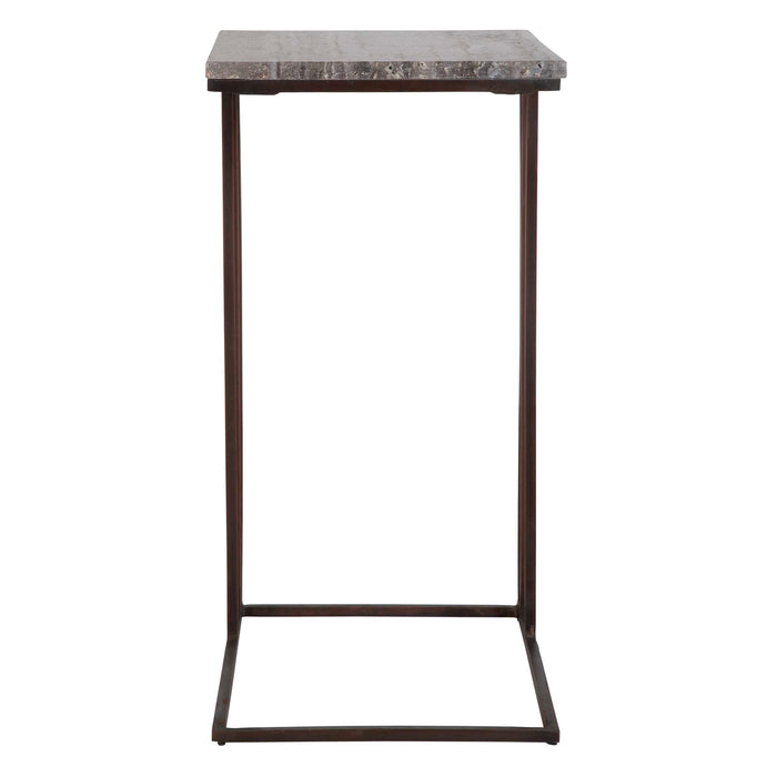 Uttermost 50011 Theodore Travertine Accent Table