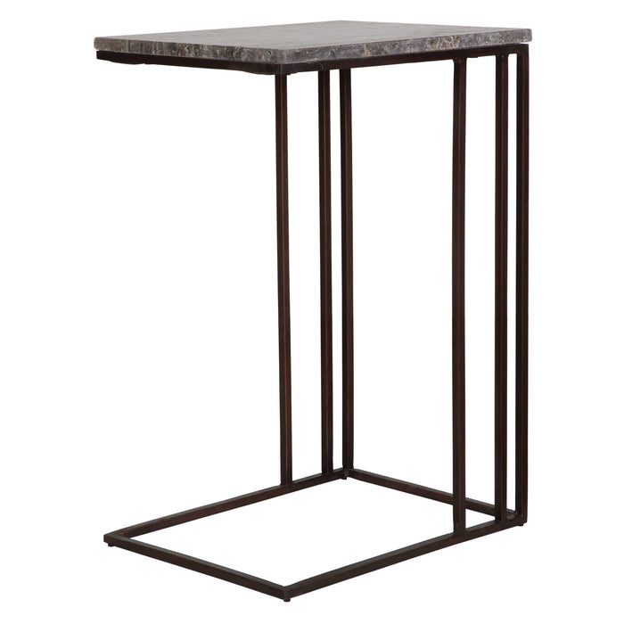 Uttermost 50011 Theodore Travertine Accent Table