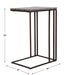 Uttermost 50011 Theodore Travertine Accent Table