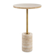 Uttermost 50060 Malya Travertine Accent Table