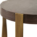 Uttermost 50061 Drew Brass Accent Table