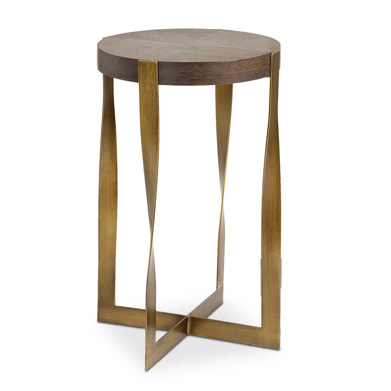 Uttermost 50061 Drew Brass Accent Table