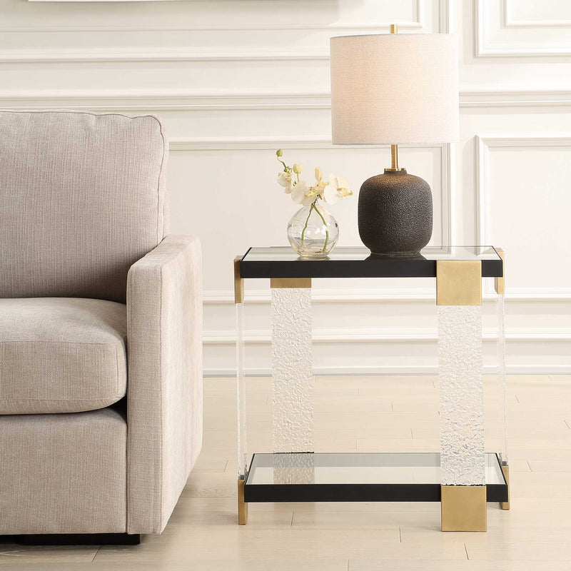 Uttermost 50075 Bendena Modern Side Table