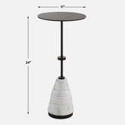 Uttermost 50059 Kincaid Metal Drink Table