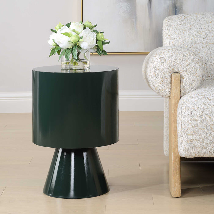 Uttermost 50070 Denison Dark Green Accent Table