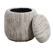 Uttermost 23876 Dialogue Tan Ottoman