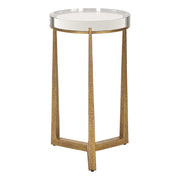 Uttermost 50091 Midas Antique Gold Accent Table