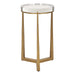 Uttermost 50091 Midas Antique Gold Accent Table