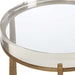Uttermost 50091 Midas Antique Gold Accent Table