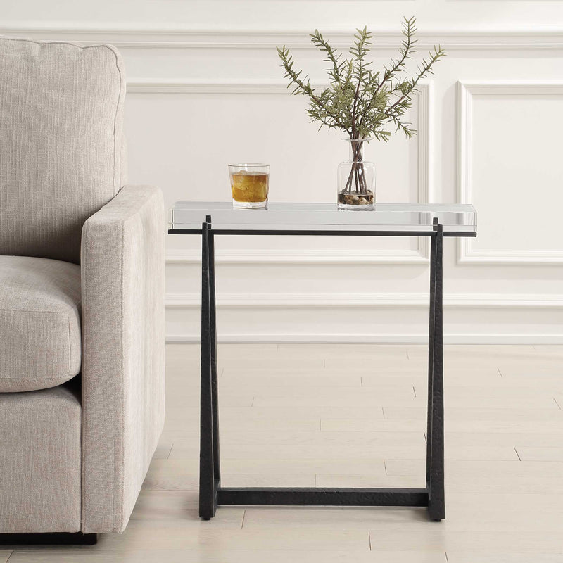 Uttermost 50085 Midas Bronze Accent Table