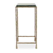 Uttermost 50089 Ovard Antiqued Gold Accent Table