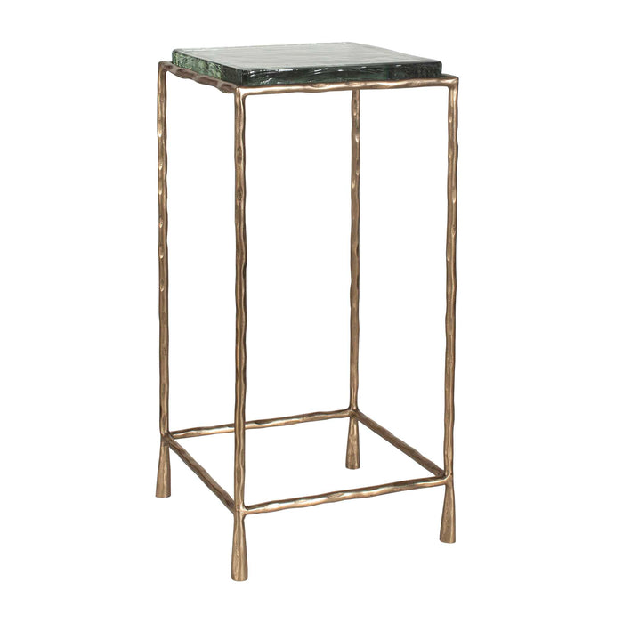 Uttermost 50089 Ovard Antiqued Gold Accent Table