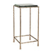 Uttermost 50089 Ovard Antiqued Gold Accent Table