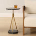 Uttermost 50066 Rosston Black Marble Accent Table