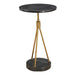 Uttermost 50066 Rosston Black Marble Accent Table