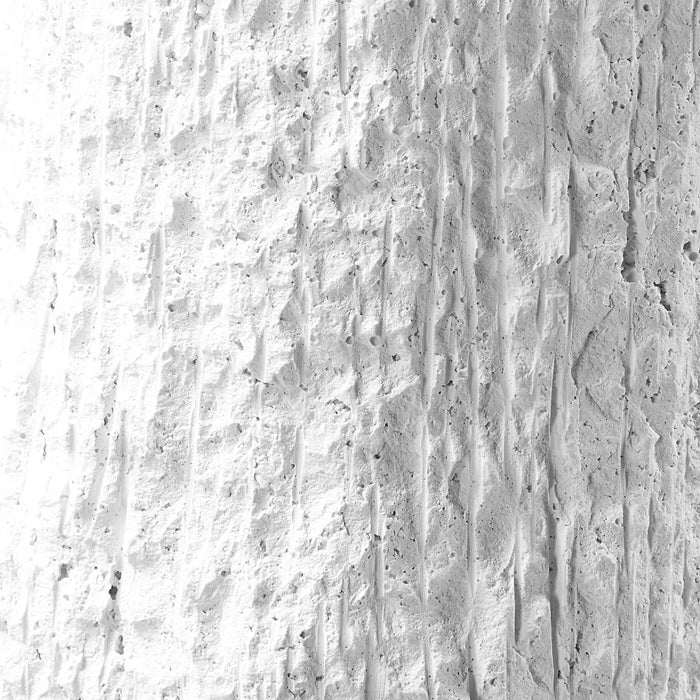 Uttermost 50092 Hollen White Stone Accent Table