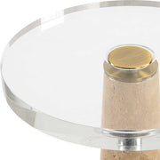 Uttermost 50076 Niari Travertine Drink Table