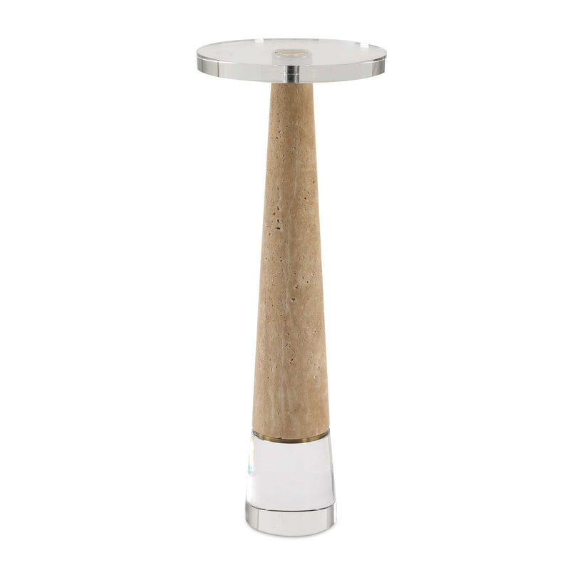 Uttermost 50076 Niari Travertine Drink Table
