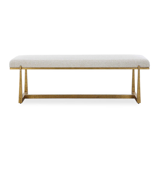 Uttermost 23904 Midas Antique Gold Bench