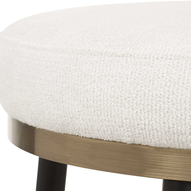 Uttermost 23897 Ensemble Cream Counter Stool