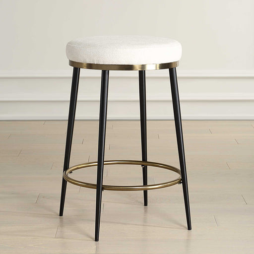 Uttermost 23897 Ensemble Cream Counter Stool