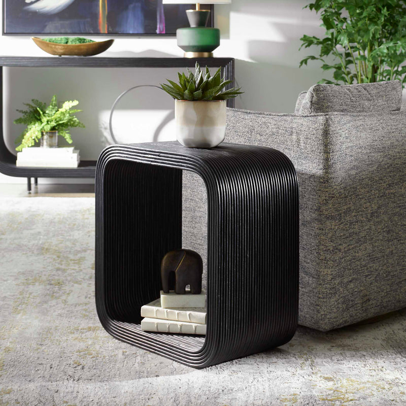 Uttermost 50046 Compton Rattan Side Table