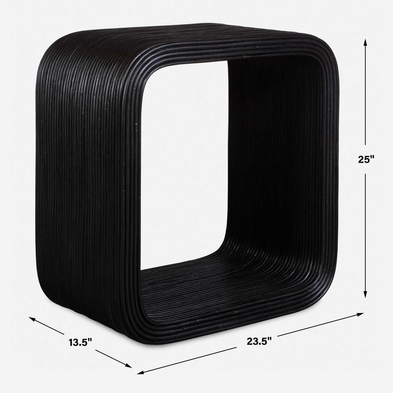 Uttermost 50046 Compton Rattan Side Table