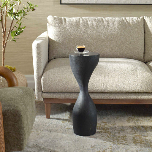 Uttermost 50146 Mattison Black Drink Table