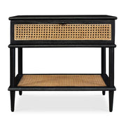 Uttermost 50153 Coast Black Rattan Side Table
