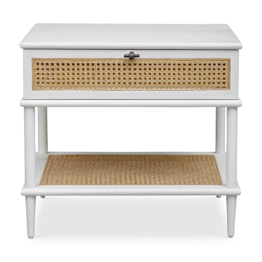 Uttermost 50154 Coast White Rattan Side Table