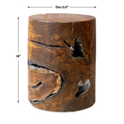 Uttermost 50157 Rafe Wooden Accent Stool