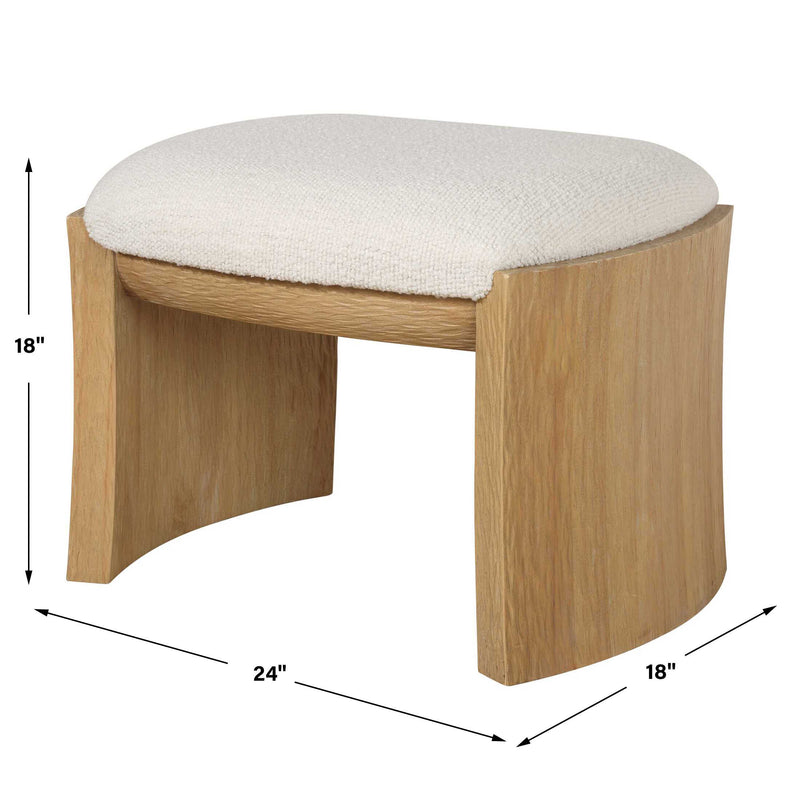 Uttermost 23920 Port Natural Small Bench