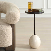 Uttermost 50169 Odesa Marble Accent Table